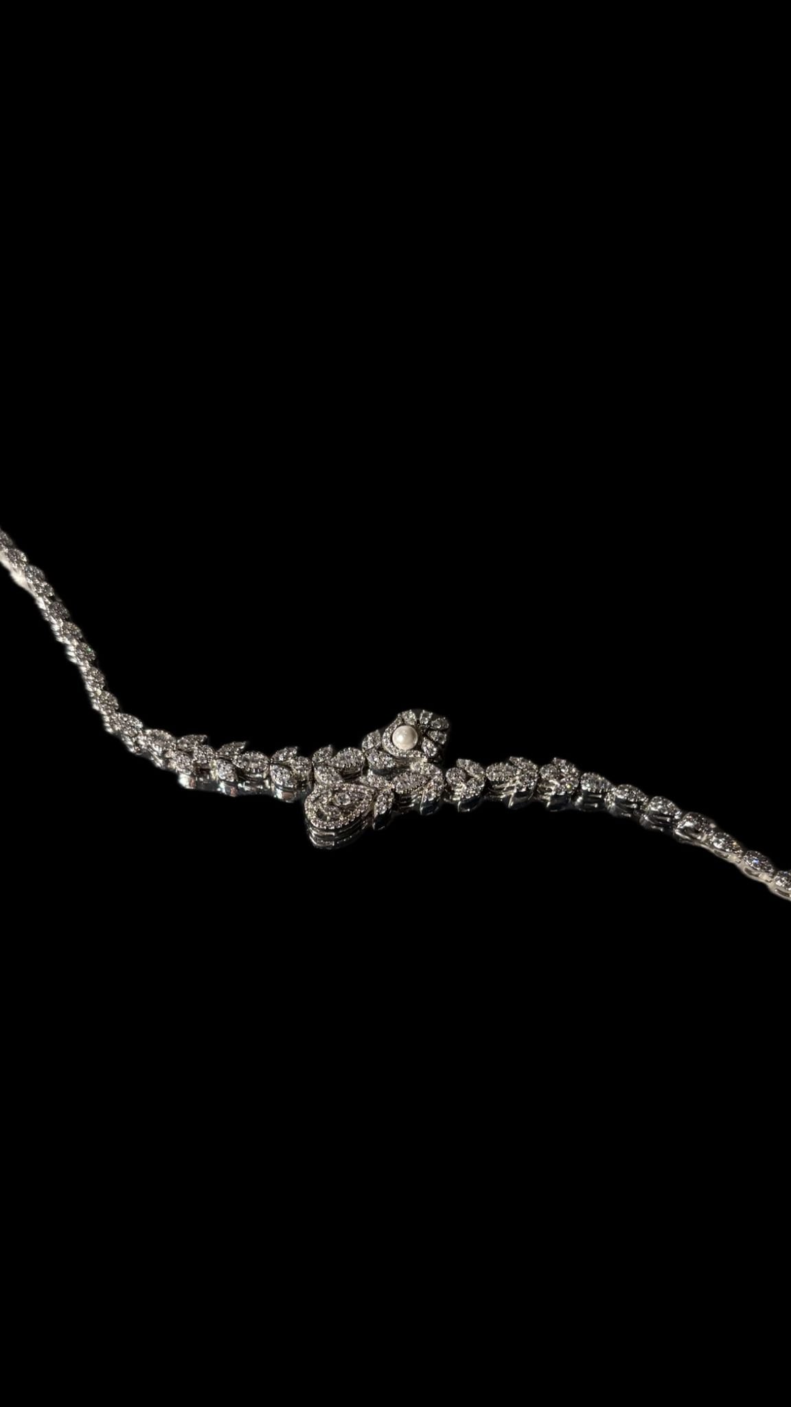 Serpentine Pearl Bracelet